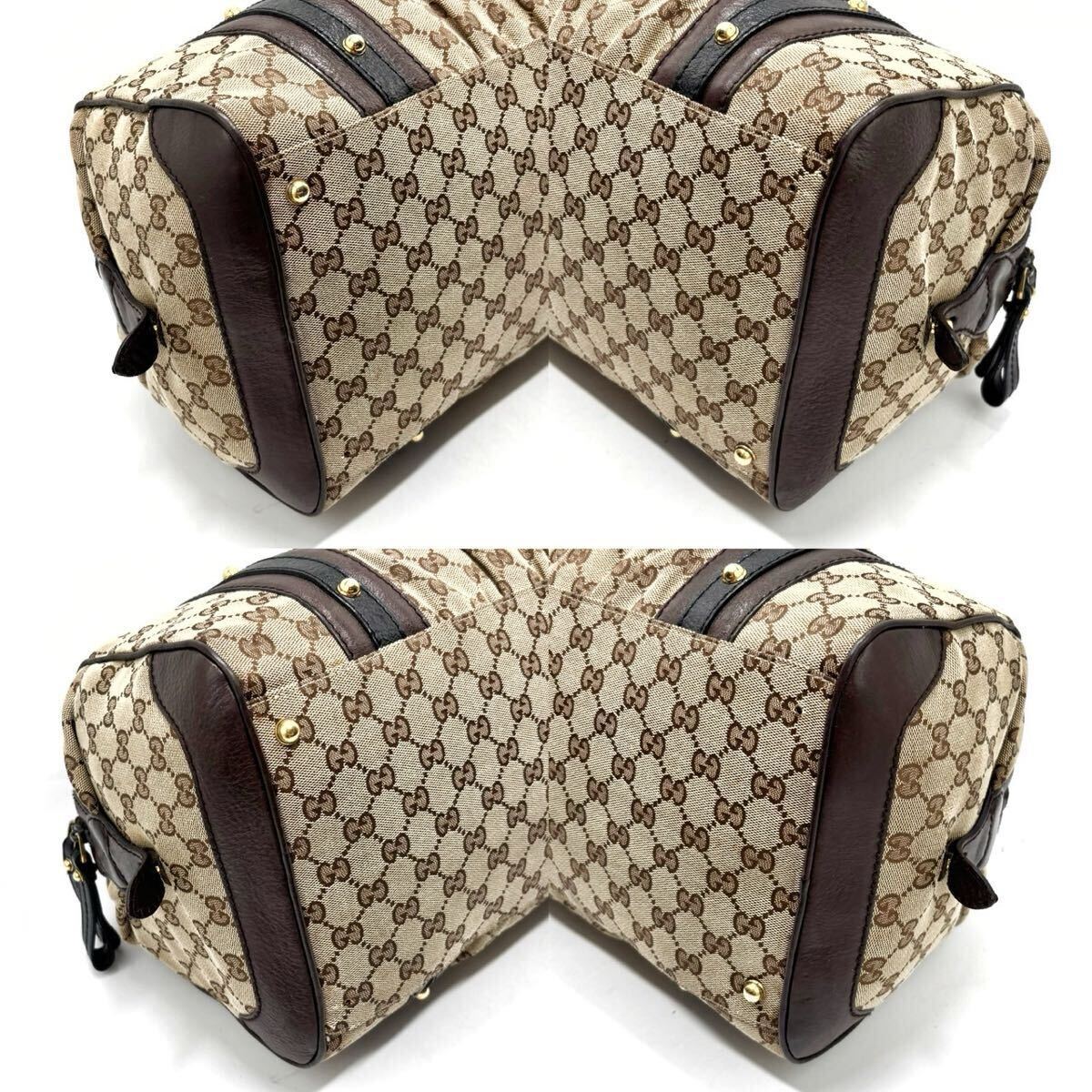 Gucci GG Interlocking Boston Bag Monogram Canvas