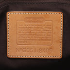 Coach Signature Monogram Canvas Handtasche