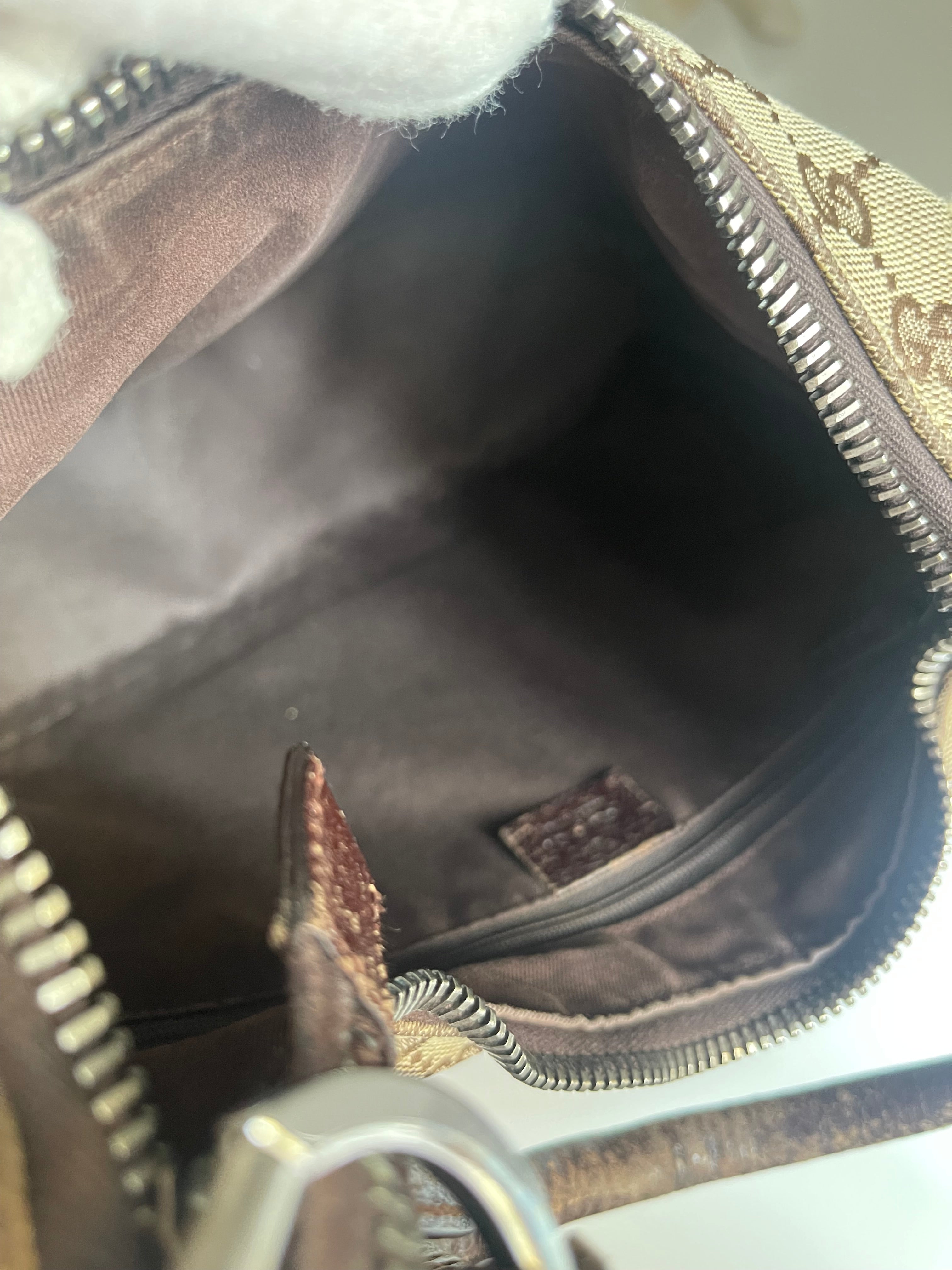 Gucci Hobo GG Monogram Canvas
