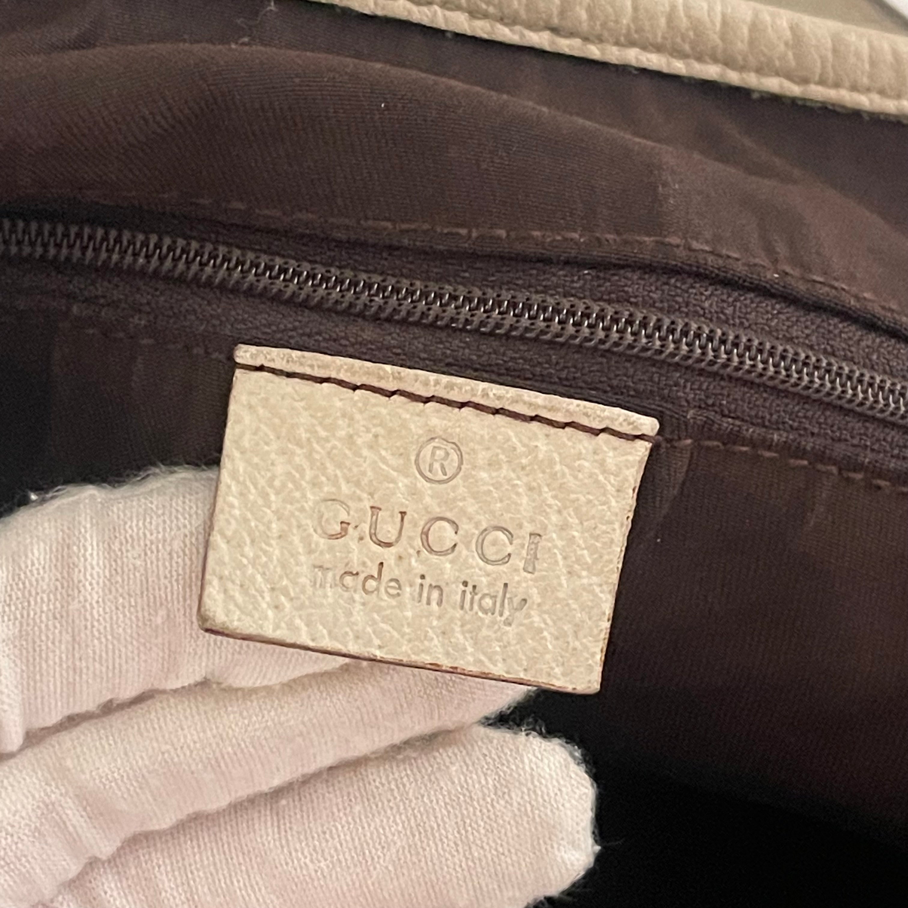 Gucci Abbey GG Monogram Canvas Schultertasche