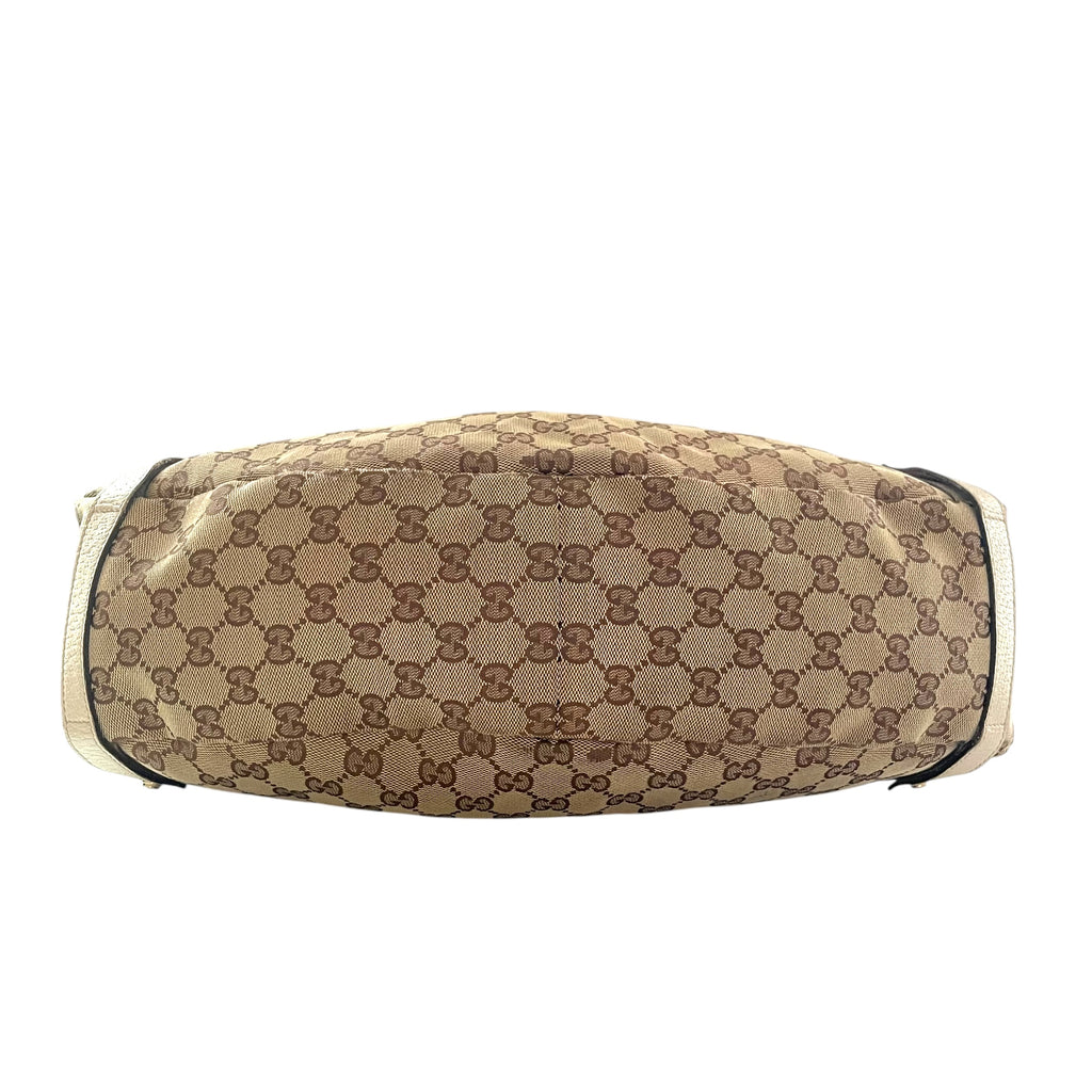 Gucci Abbey GG Monogram Canvas Schultertasche