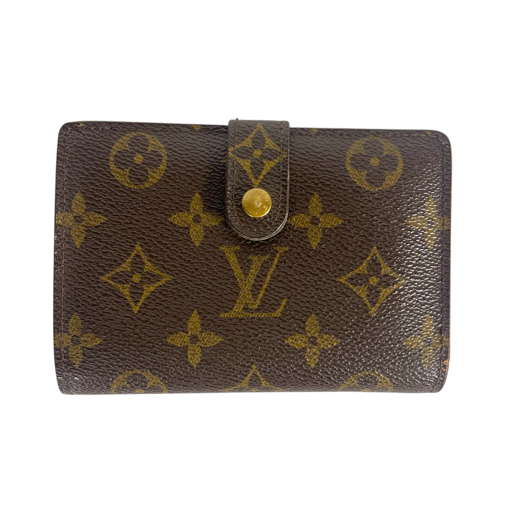 Louis Vuitton Monogram Canvas Compact Clip Wallet