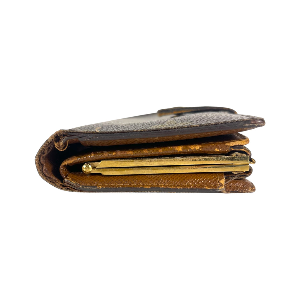 Louis Vuitton Monogram Canvas Compact Clip Wallet