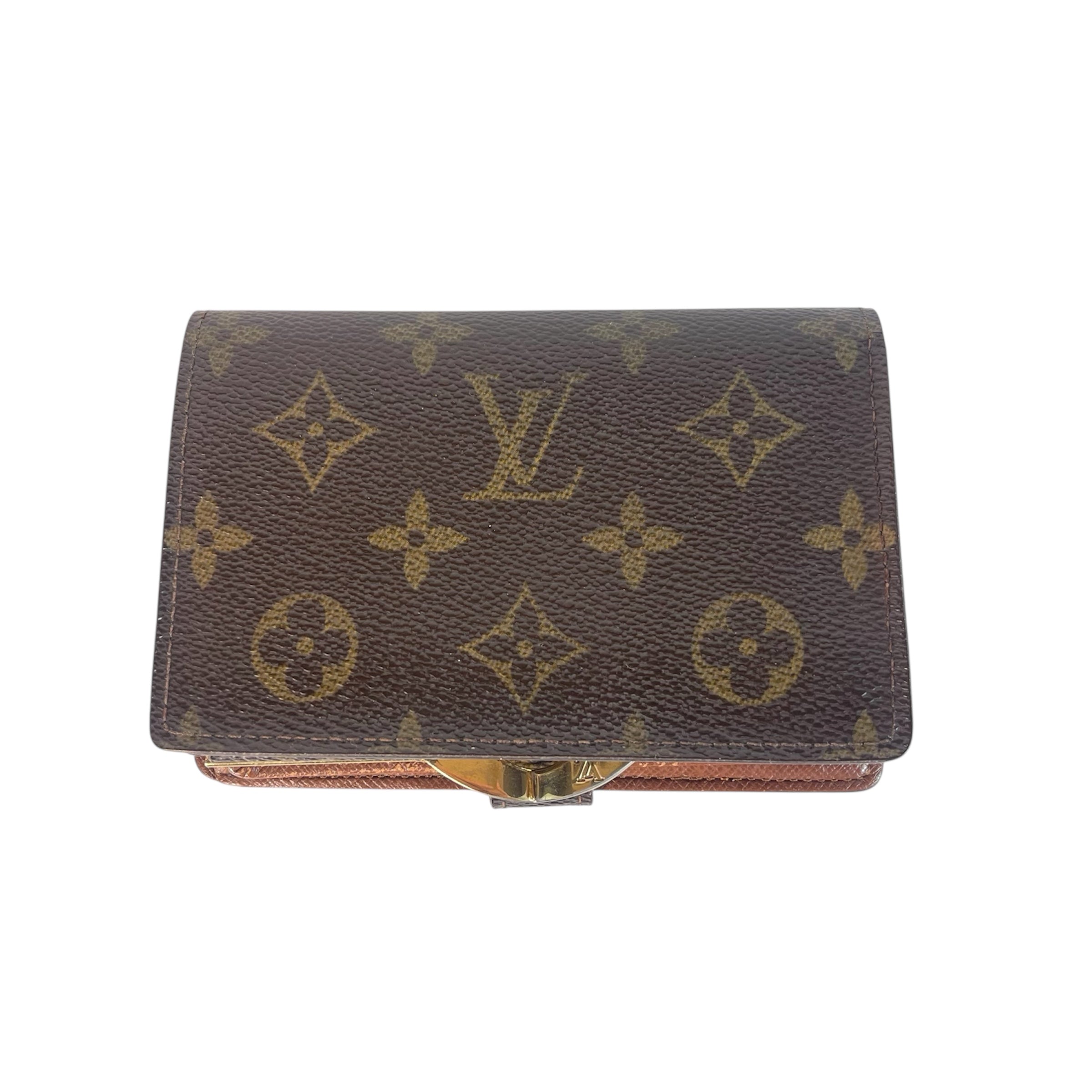Louis Vuitton Monogram Canvas Compact Clip Wallet
