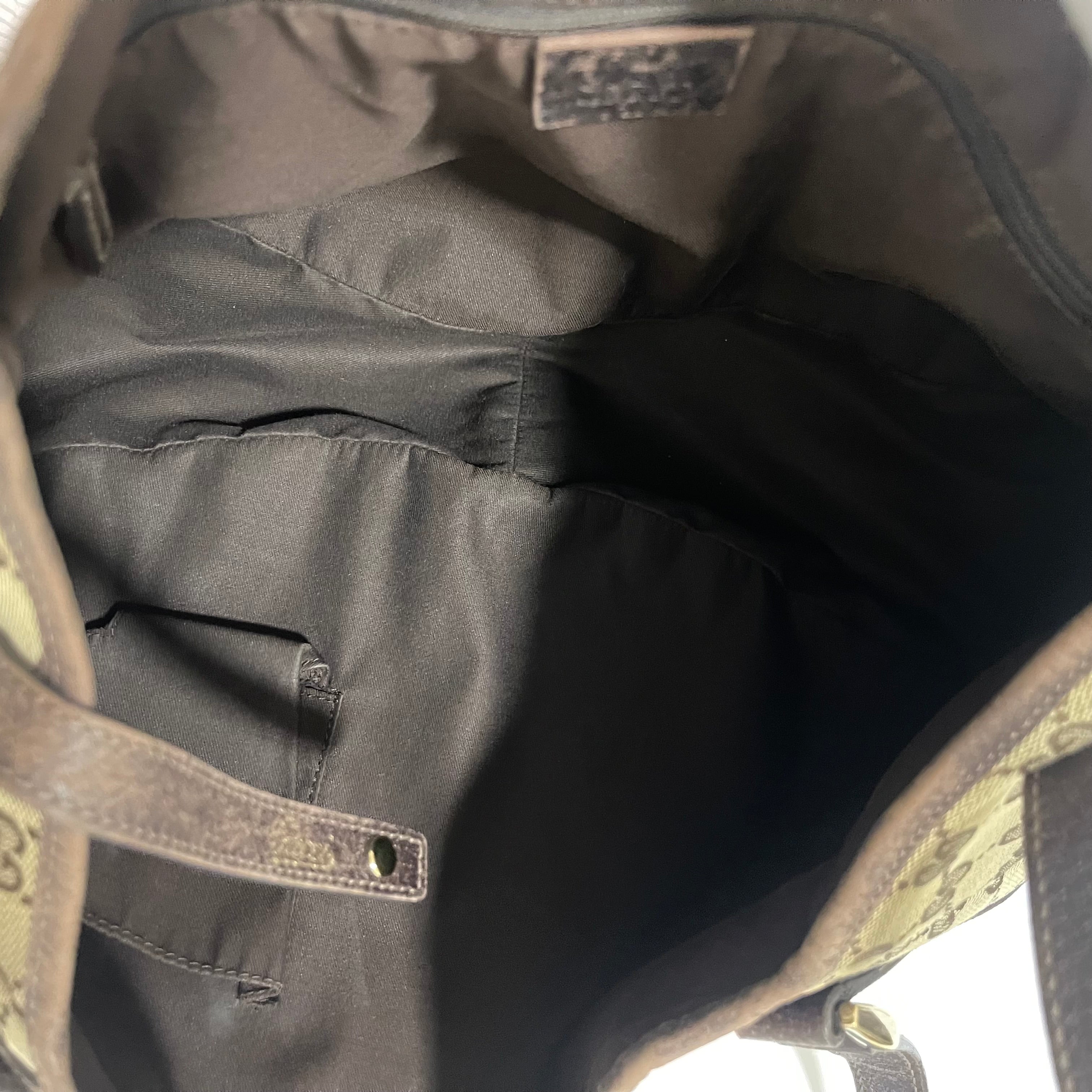 Gucci Abbey GG Monogram Canvas Handtasche
