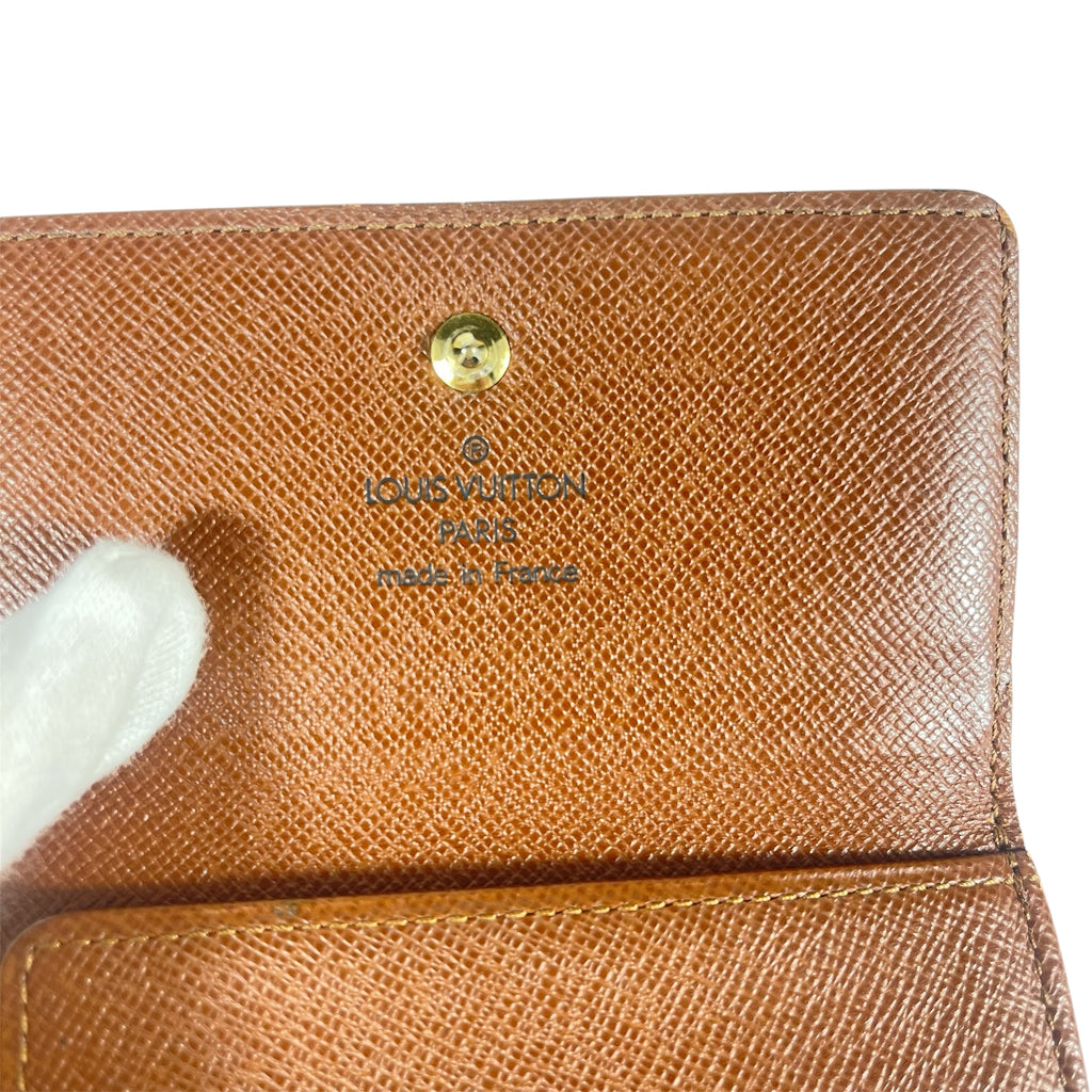 Louis Vuitton Elise Monogram Canvas Wallet Geldbörse Portemonnaie