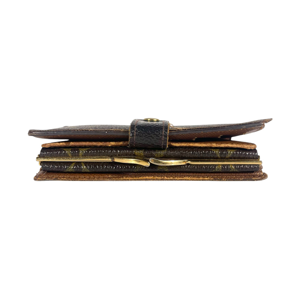 Louis Vuitton Monogram Canvas Compact Clip Wallet