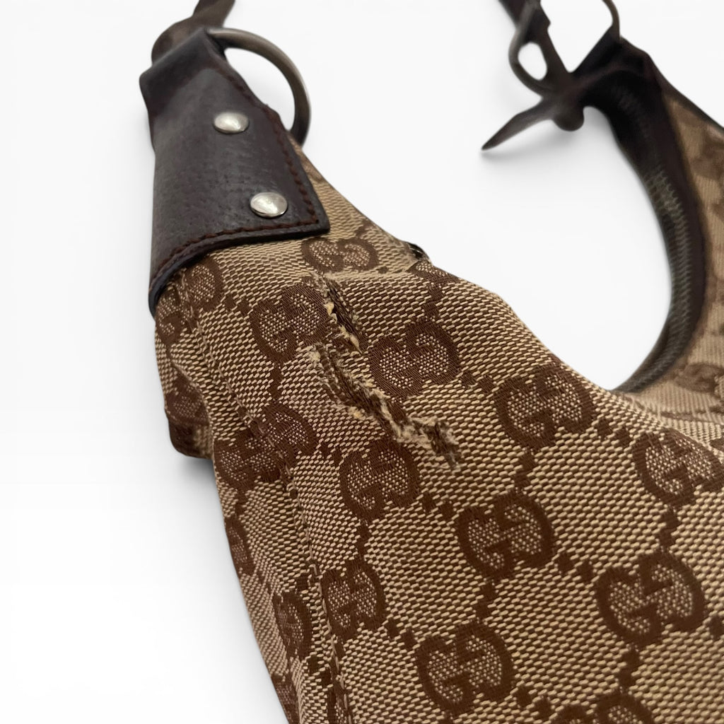 Gucci Hobo GG Monogram Canvas