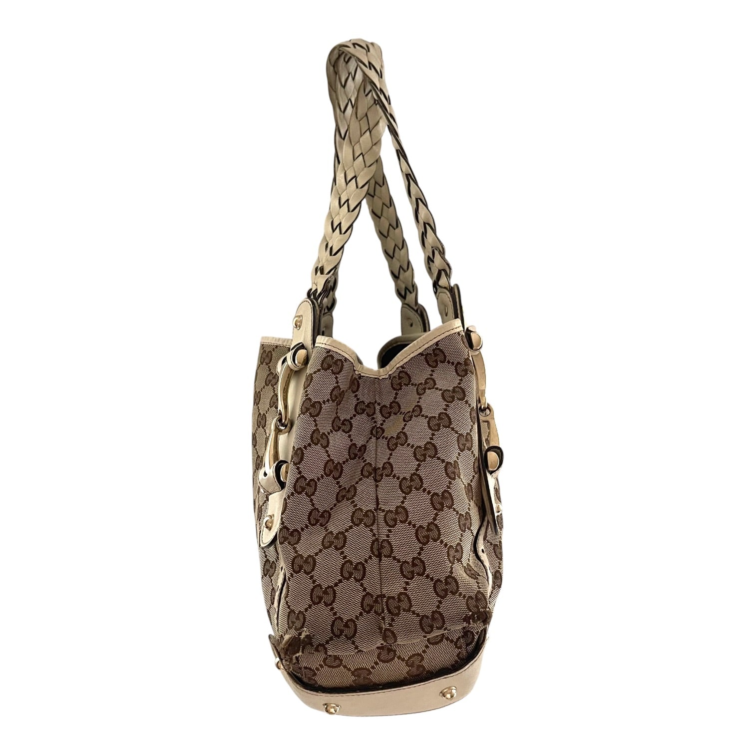 Gucci Pelham GG Monogram Canvas Schultertasche
