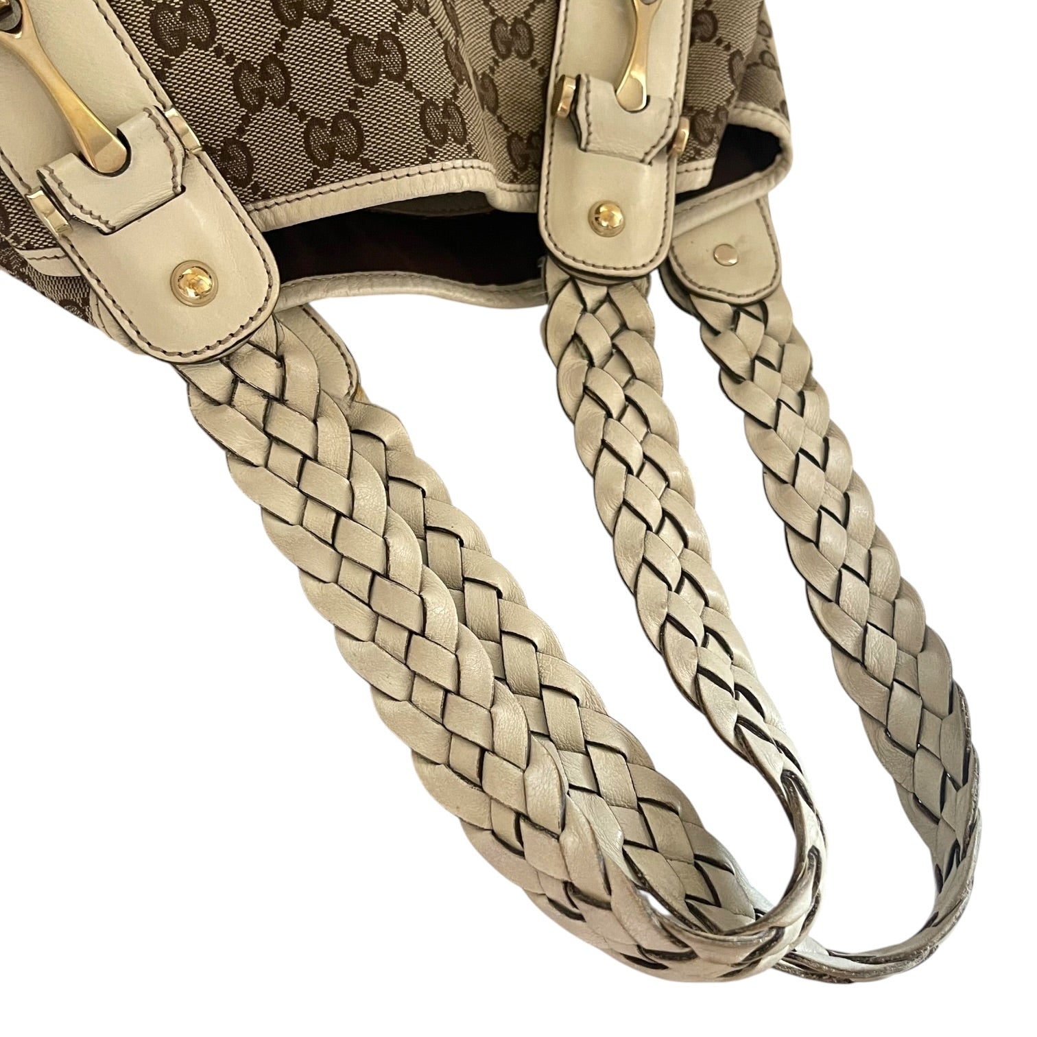 Gucci Pelham GG Monogram Canvas Schultertasche