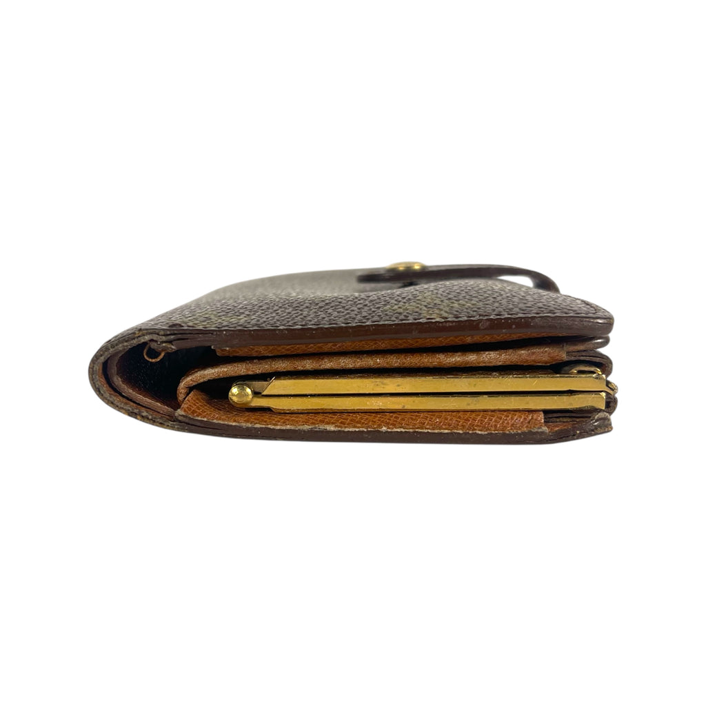 Louis Vuitton Monogram Canvas Compact Clip Wallet
