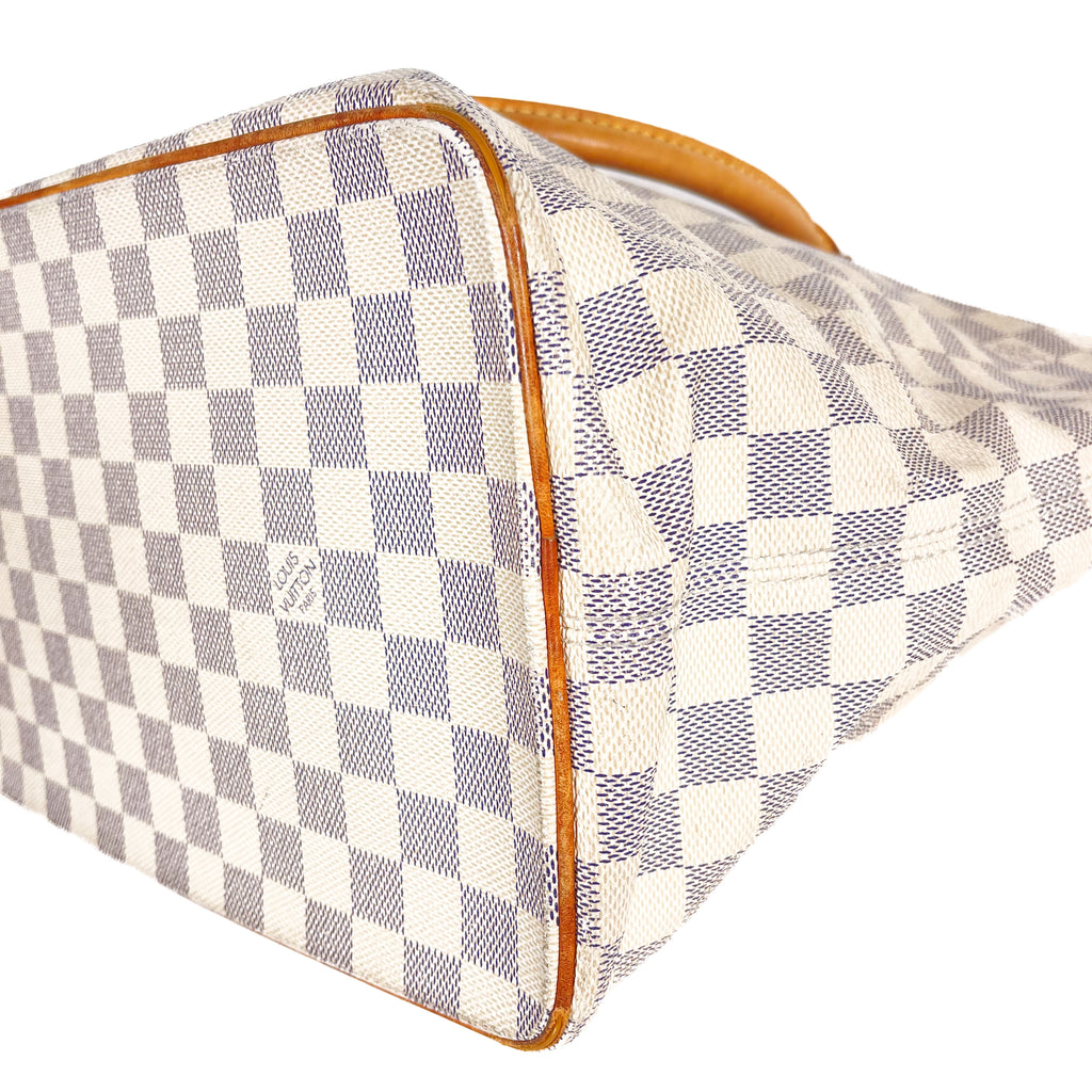 Louis Vuitton Saleya MM Damier Azur Canvas Handtasche
