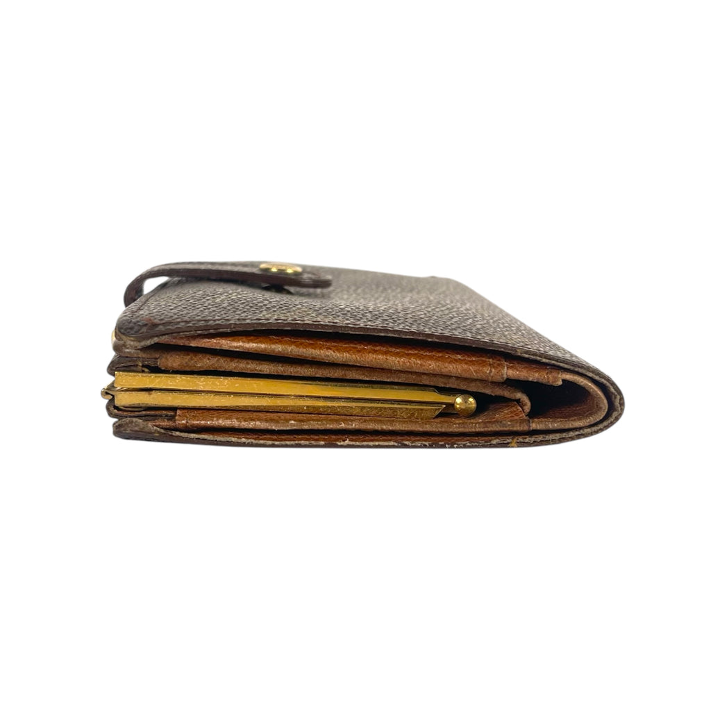 Louis Vuitton Monogram Canvas Compact Clip Wallet