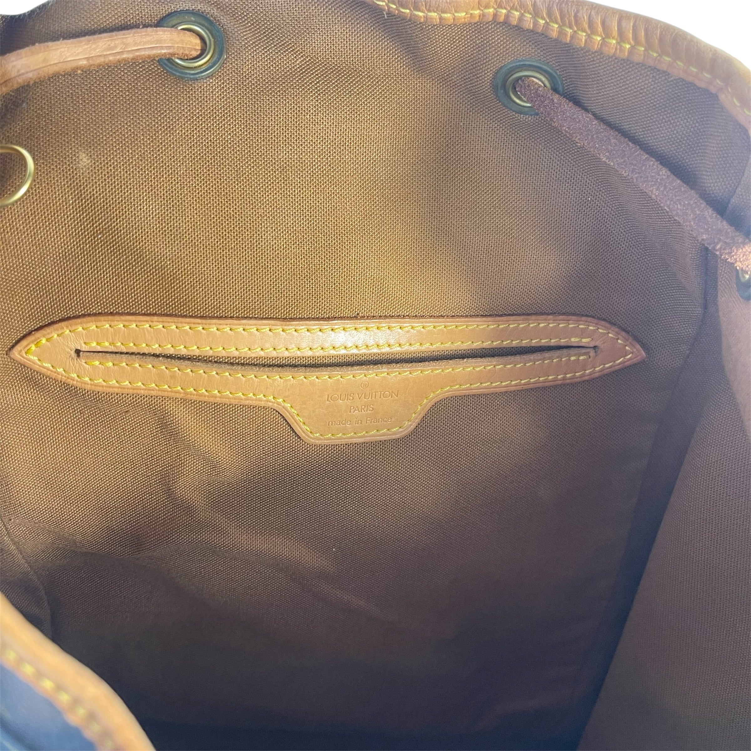 Louis Vuitton Montsouris GM Backpack Rucksack Monogram Canvas