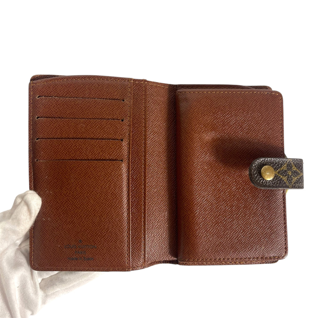 Louis Vuitton Monogram Canvas Compact Clip Wallet
