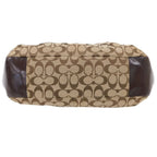 Coach Ergo Pleated Signature Monogram Canvas Handtasche