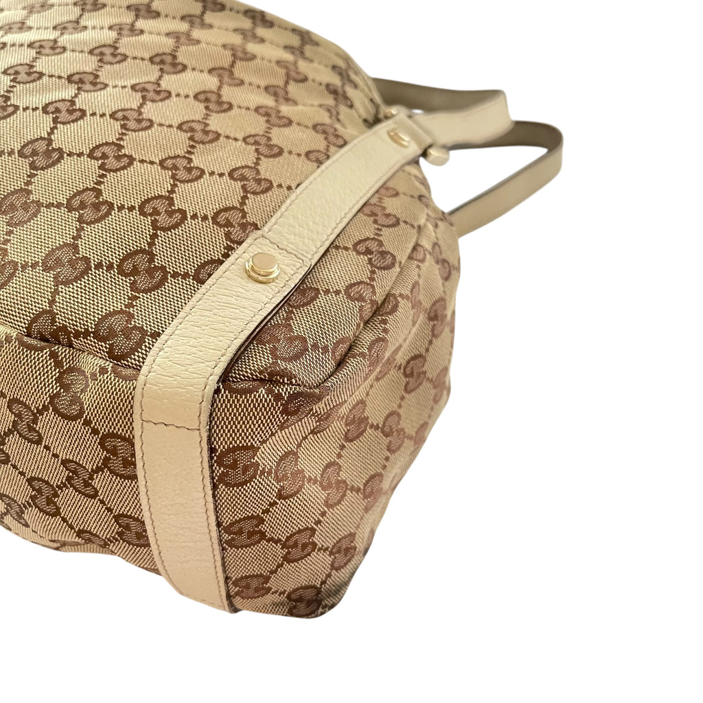 Gucci Abbey GG Monogram Canvas Schultertasche