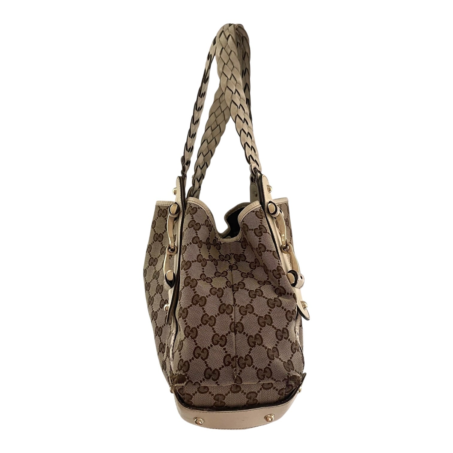 Gucci Pelham GG Monogram Canvas Schultertasche