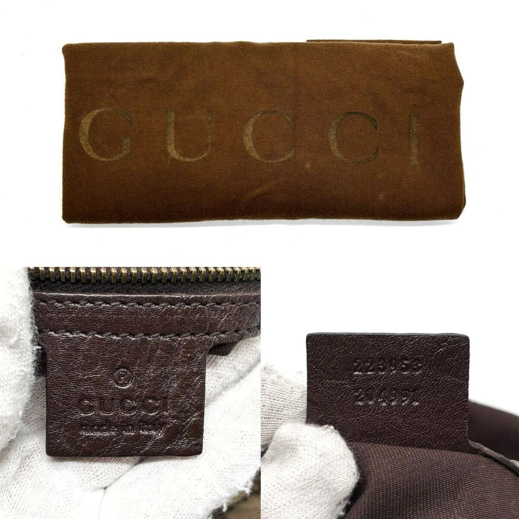Gucci GG Interlocking Boston Bag Monogram Canvas