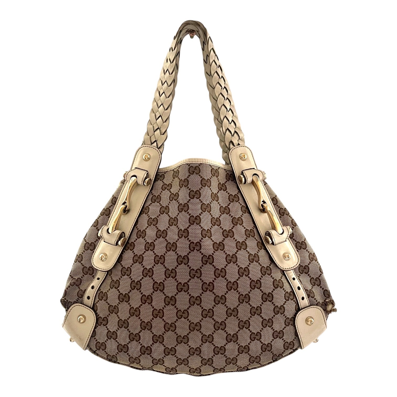 Gucci Pelham GG Monogram Canvas Schultertasche