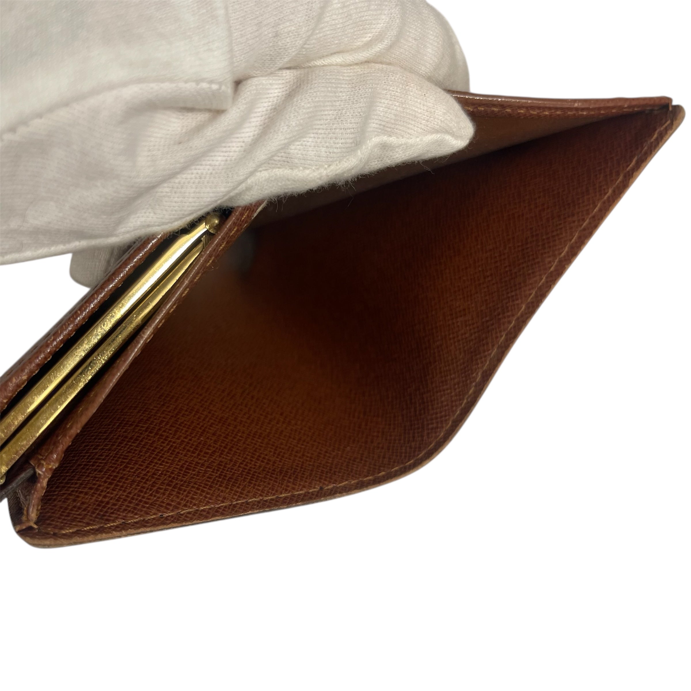 Louis Vuitton Monogram Canvas Compact Clip Wallet