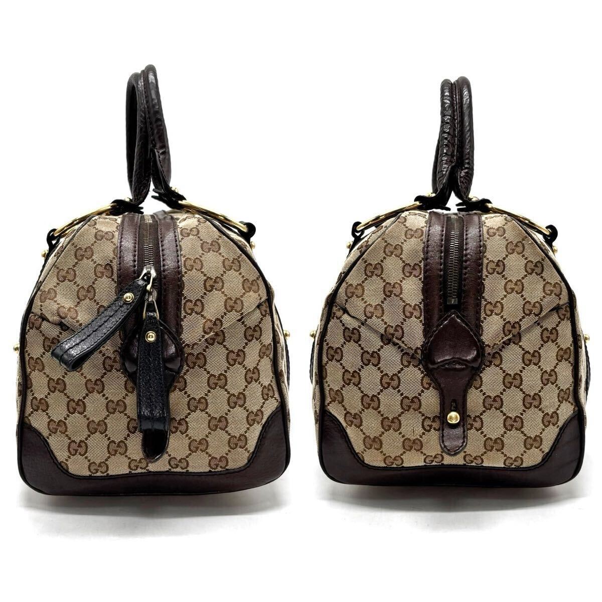 Gucci GG Interlocking Boston Bag Monogram Canvas