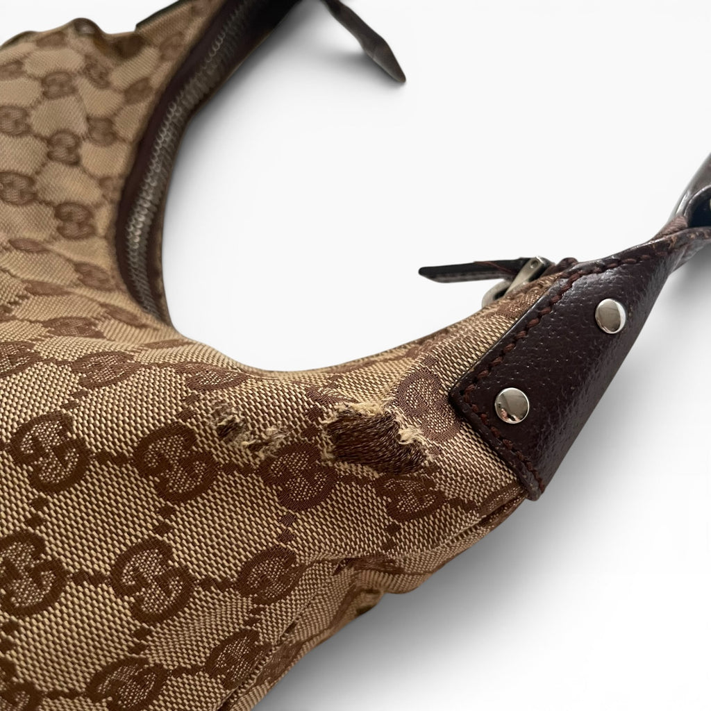 Gucci Hobo GG Monogram Canvas