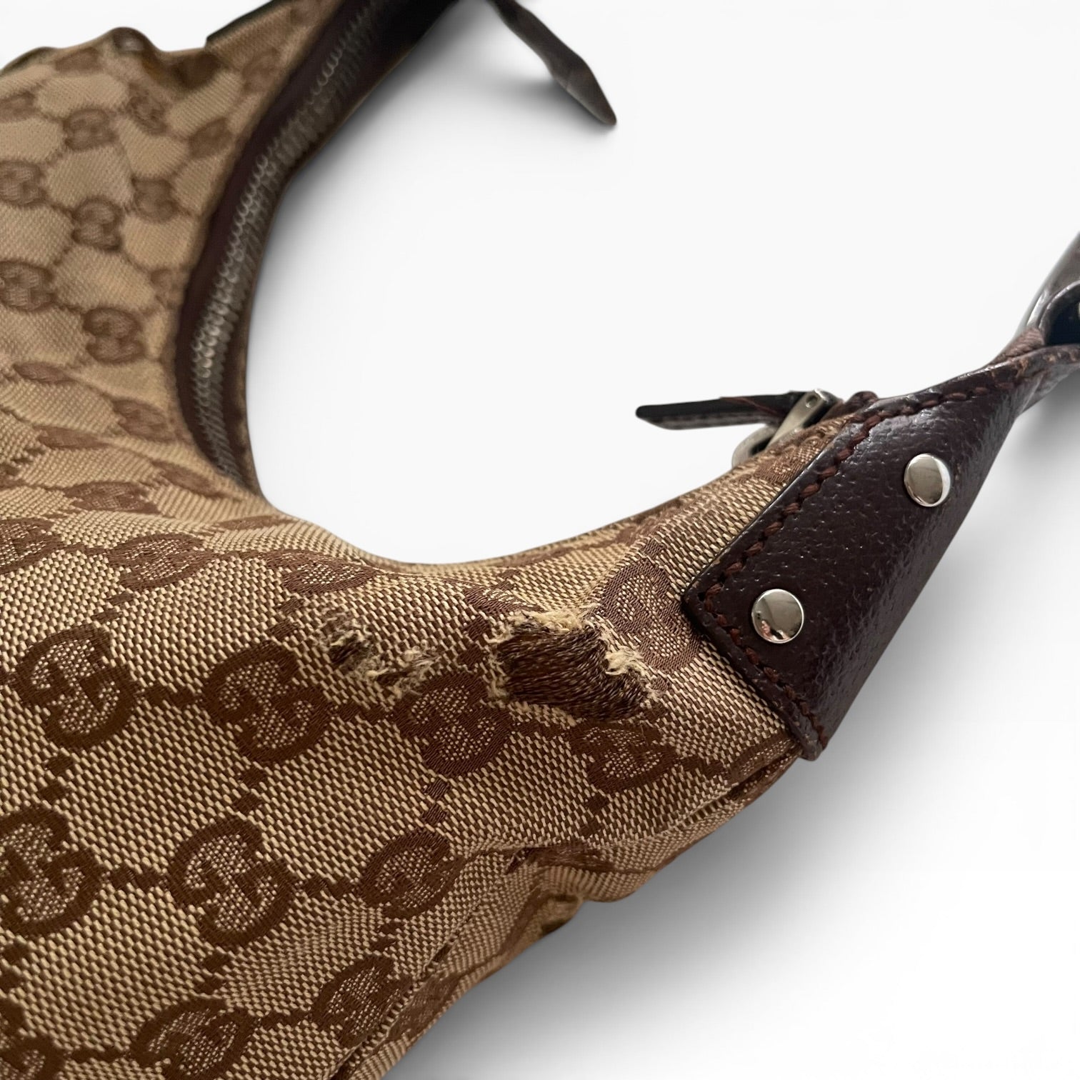 Gucci Hobo GG Monogram Canvas